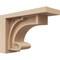 Ekena Millwork 3"W x 9"D x 6"H Classic Alma Rough Cedar Woodgrain TimberThane Corbel, Primed Tan CORUR03X09X06ALMRCPR - alternate 1